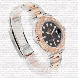Replica Rolex Yacht-Master II SS / Rose Gold Black Ceramic Bezel - Image 6